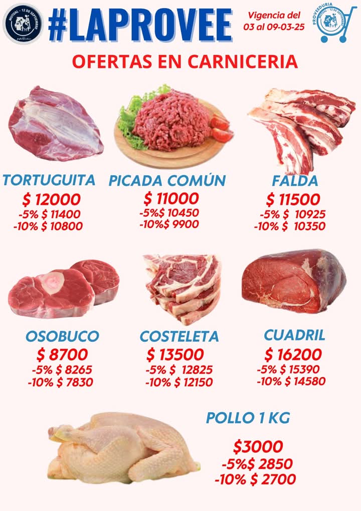 LAS OFERTAS DE LA PROVEE