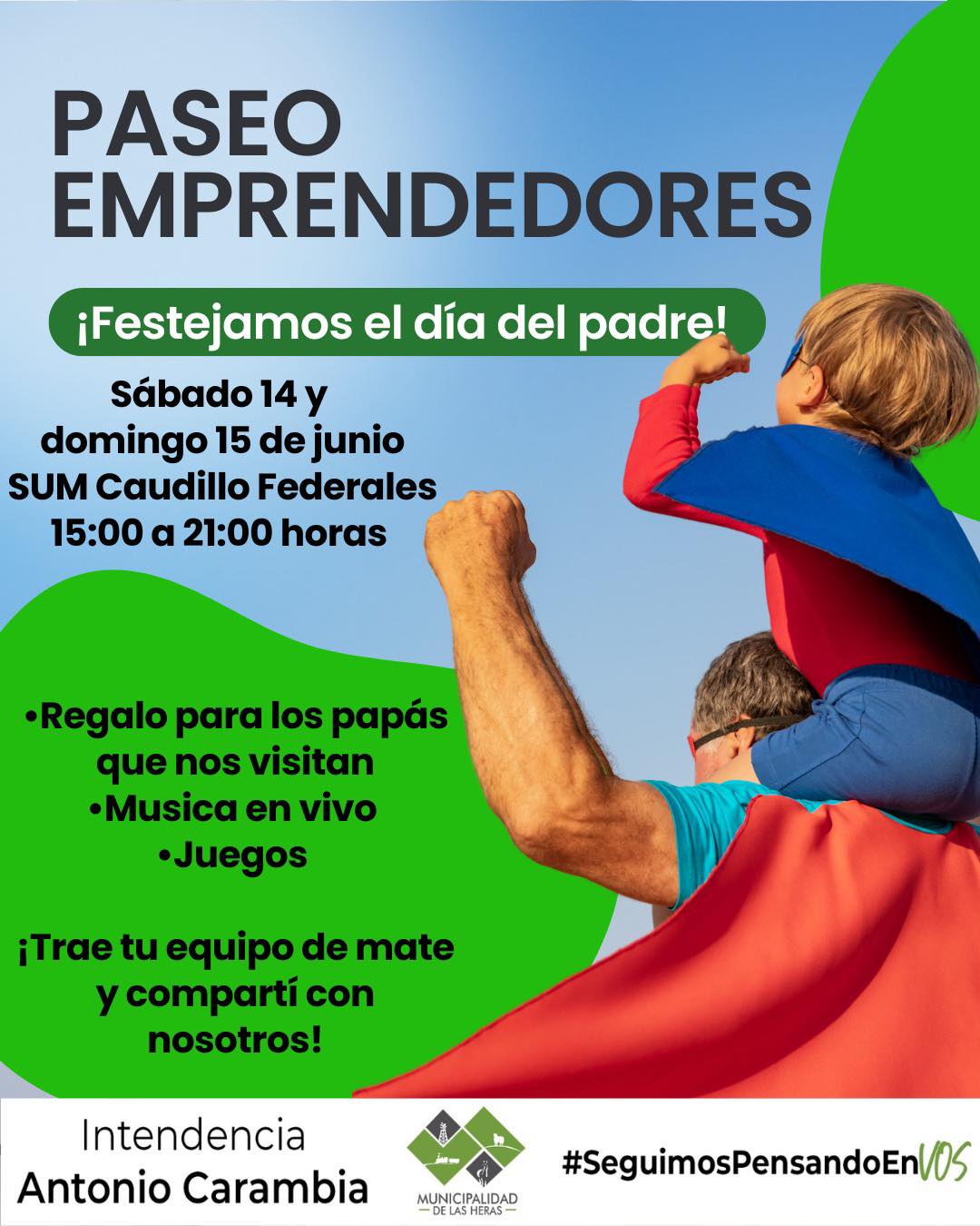  PASEO EMPRENDEDORES – Especial Día del Padre