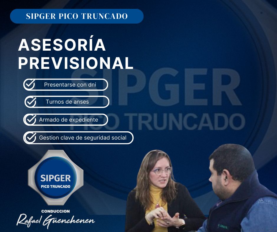 SIPGER brinda Asesoramiento Previsional gratuito para sus afiliados