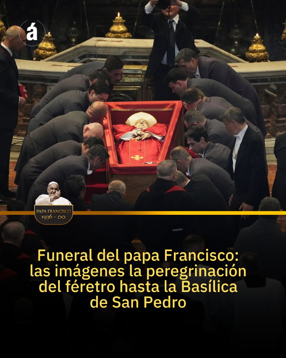 FUNERAL DEL PAPA FRANCISCO: LAS IMÁGENES