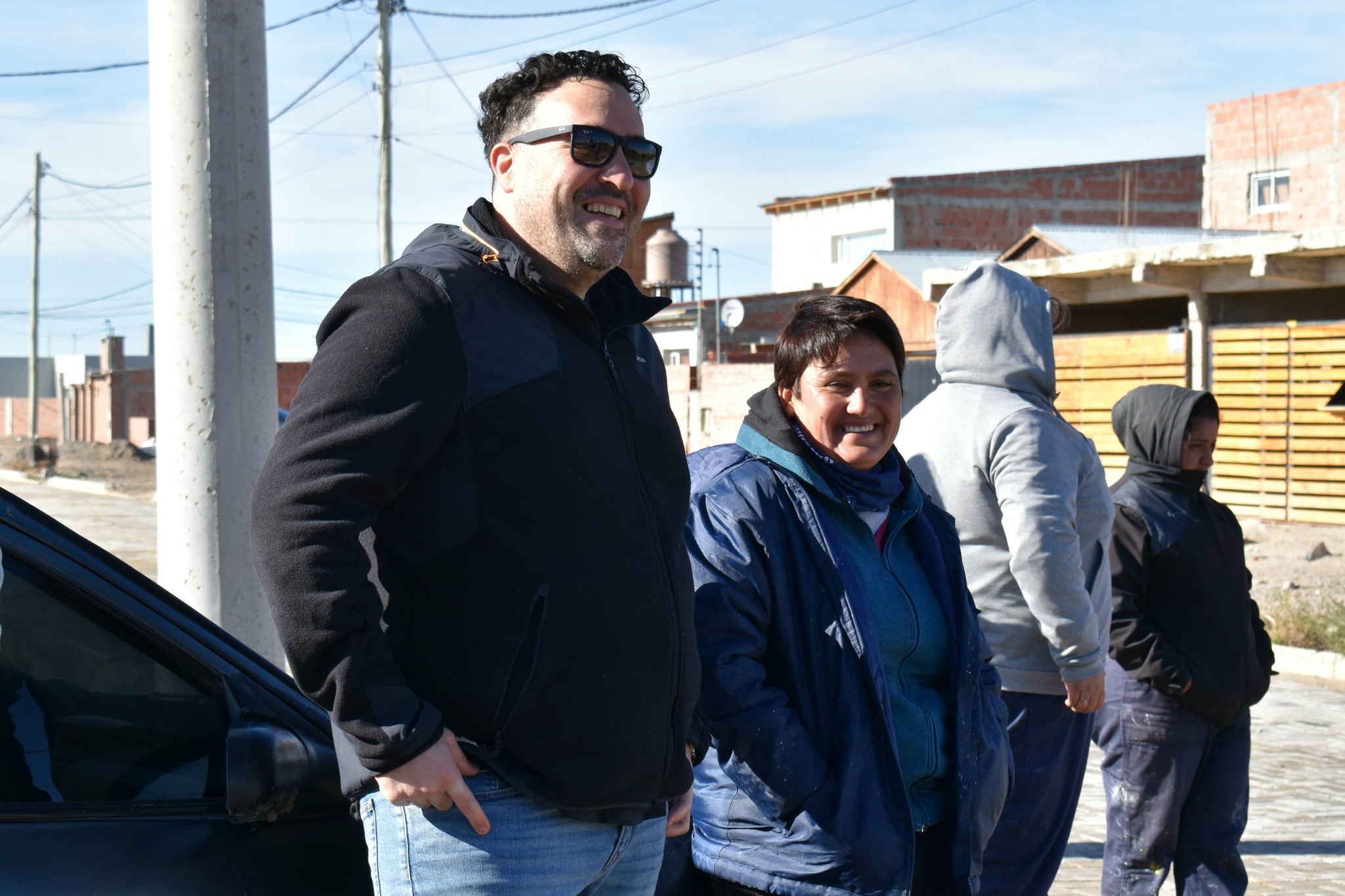 RECORRIDA DE OBRAS DEL INTENDENTE DE LAS HERAS 