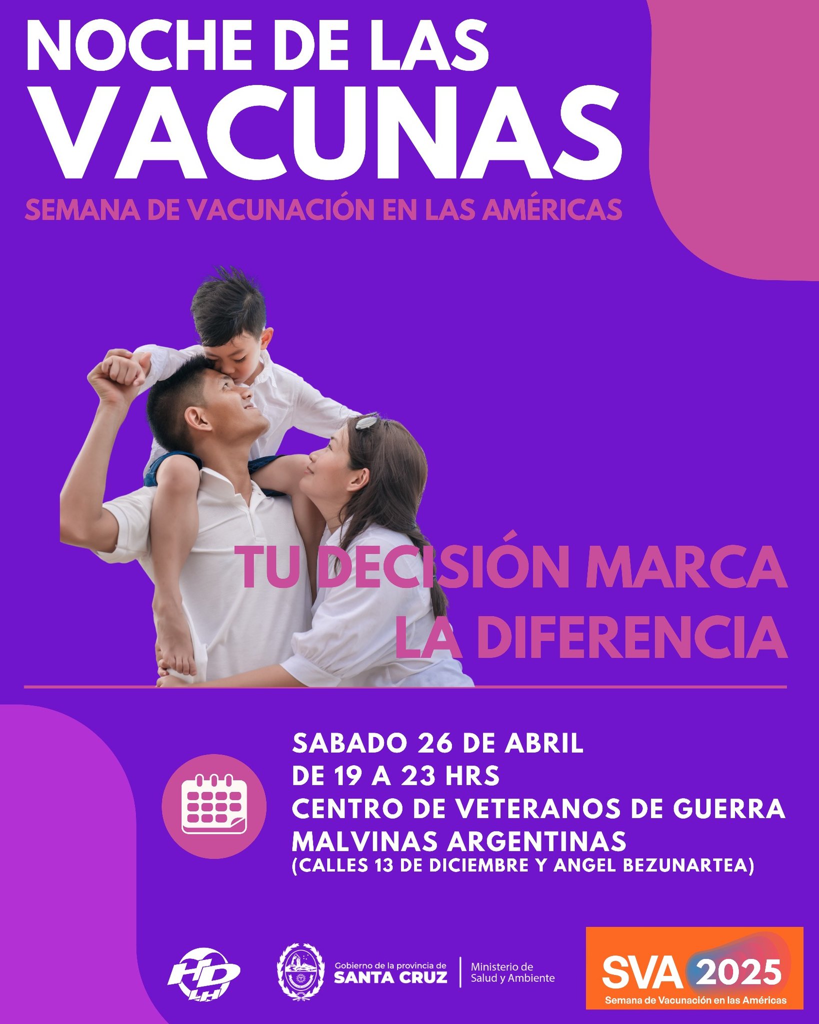 Noche de las Vacunas en las heras